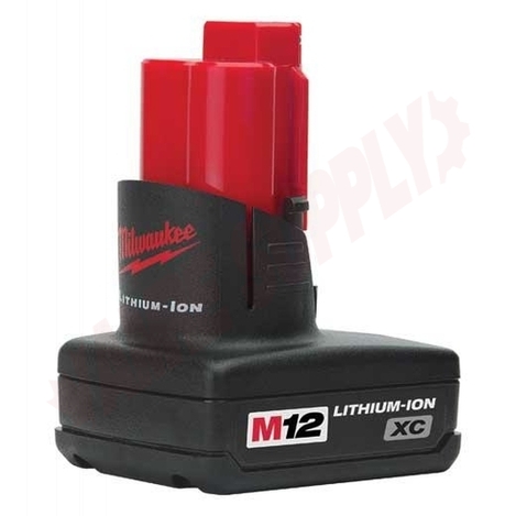 Photo 2 of 48-11-2402 : Milwaukee M12 XC High Capacity RED LITHIUM Battery 3.0A/Hr