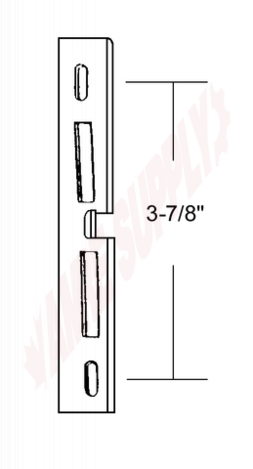 Photo 2 of 4-557 : AGP Sliding Glass Door Strike, 3-7/8 Long