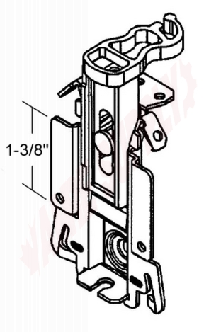 Photo 14 of 9-1250 : AGP SlimFold Bypass Closet Door Top Guide, Individual