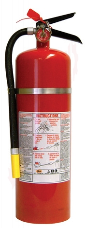 Photo 1 of 21008348 : Kidde Badger Advantage Fire Extinguisher, 10lb, 4-A:60-B:C