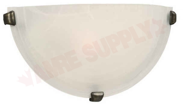 Photo 1 of 208616ORB : Galaxy Lighting 16 Wall Sconce, Oil-Rubbed Bronze, Marbled, 1x100W