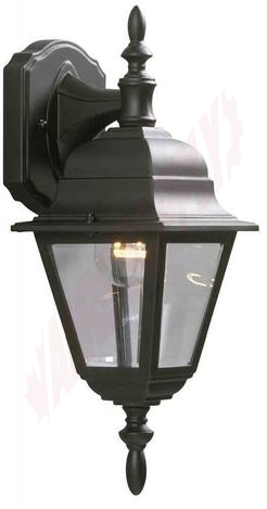 Photo 1 of 301020BK : Galaxy Lighting Outdoor Lantern, Black, 1x100W