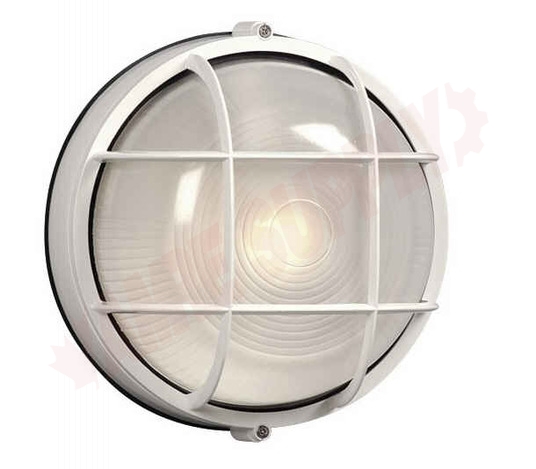 Photo 1 of 305012WH : Galaxy Lighting 7 Marine Light, White, Frosted, 1x60W