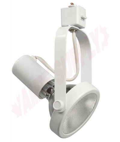 Photo 1 of 70221WH : Galaxy Lighting Gimbal Ring Track Head, White, 1x75W PAR30