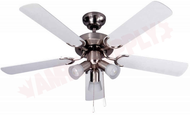 Photo 1 of CF10242551S : Canarm Omni, 42 Ceiling Fan, Brushed Pewter, 3x50W 