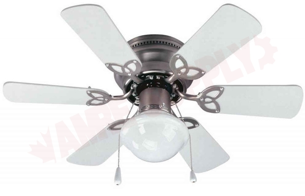 Photo 1 of CF3230651S : Canarm Twister, 30 Ceiling Fan, Brushed Pewter, 1x60W