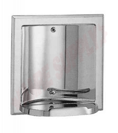 Photo 1 of 01-1861S : Taymor Recessed Soap Holder, Chrome