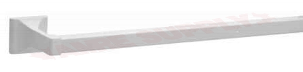 Photo 1 of 02-D9218W : Taymor Sunglow Towel Bar, 18, White
