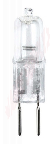 Photo 1 of H20JC/CL/GV/12V : 20W T3 JC Bi-Pin Halogen Lamp, Clear