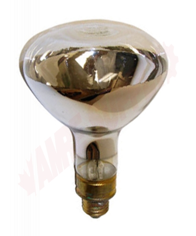 Photo 1 of 375R40/IR/CL : 375W R40 Incandescent Infrared Flood Lamp, Clear