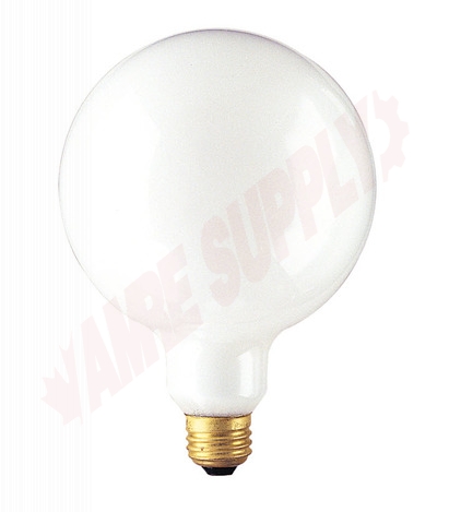 Photo 1 of 25G40WH : 25W G40 Incandescent Globe Lamp, White