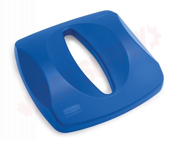 Photo 1 of 269000BLUE : Rubbermaid Untouchable Paper Recycling Top
