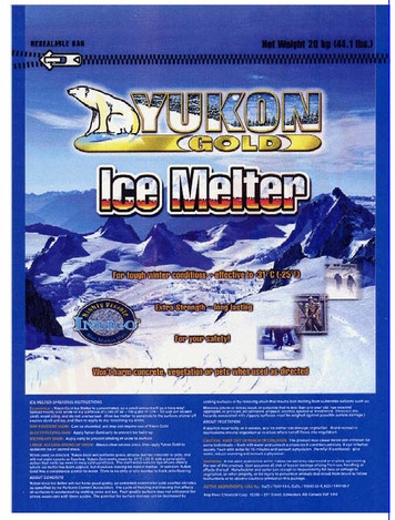 Photo 1 of 09002 : Keg River Yukon Gold Ice Melter, 20kg