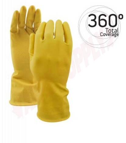 Photo 1 of 3333-M : Watson Flock-Lined Rubber Glove, Medium, 1 Pair