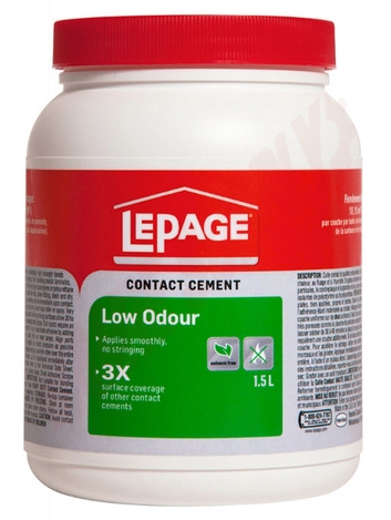 Photo 1 of 1536624 : LePage Pres-Tite Green Contact Cement, 1.5L
