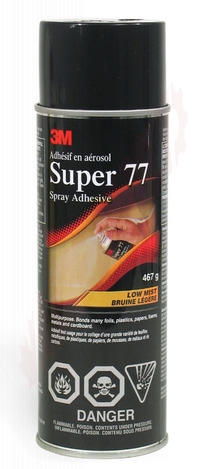 Photo 1 of SUPER77 : 3M Super 77 Spray Adhesive, 24oz
