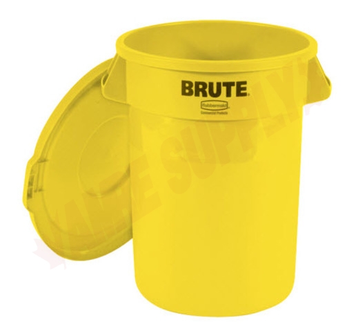 Photo 2 of 261960YEL : Rubbermaid Brute Lid For 2620, Yellow