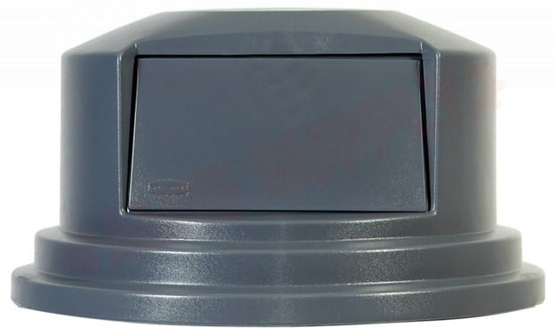 Photo 1 of 265788GRAY : Rubbermaid Brute Dome Top For 2655, Gray