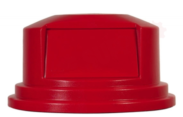 Photo 1 of 264788RED : Rubbermaid Brute Dome Top For 2643, Red