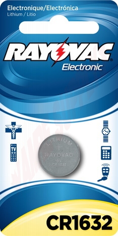 Photo 1 of KECR1632-1 : Lithium Keyless Entry Battery, 3v, 1632 Size, Individual