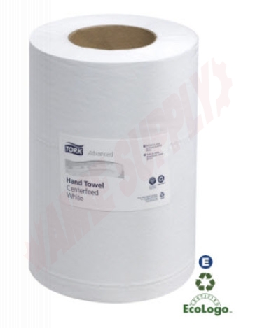 Photo 2 of 121225 : Tork Advanced Centerfeed Mini Hand Towel, 2 Ply, 266 Sheets/Roll, 12 Rolls/Case