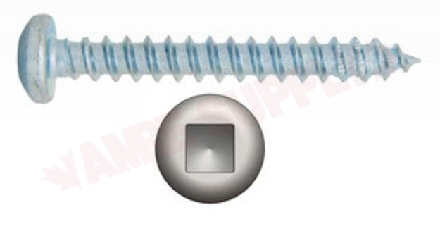 Photo 2 of PKAZ81MR : Reliable Fasteners Metal Screw, Pan Head, #8 x 1, 16/Pack