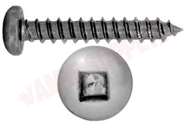 Photo 2 of PKAS81MR : Reliable Fasteners Metal Screw, Pan Head, #8 x 1, 5/Pack