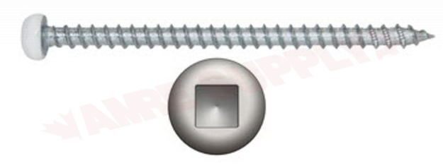 Photo 2 of PKAW82MR : Reliable Fasteners Metal Screw, Pan Head, #8 x 2, 6/Pack