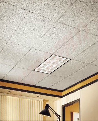 Photo 5 of ARM769 : Armstrong Cortega Lay-In Ceiling Tiles, 24 x 48 x 5/8, 12/Pack