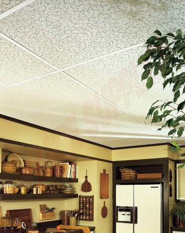 Photo 3 of ARM933 : Armstrong Random Textured Ceiling Tiles, 24 x 48 x 5/8, 10/Pack