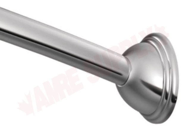 Photo 2 of CSR2160CH : Moen Curved Shower Rod, Adjustable 54 - 72, Chrome