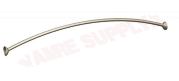Photo 1 of CSR2160BN : Moen Curved Shower Rod, Adjustable 54 - 72, Brushed Nickel