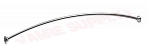 Photo 1 of CSR2165CH : Moen Curved Shower Rod 59 inch Chrome