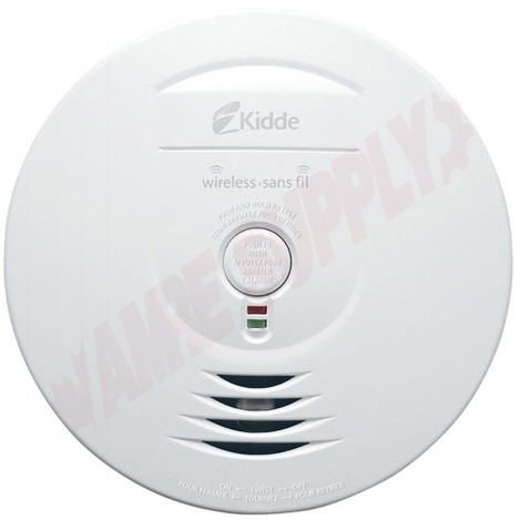 Photo 1 of 900-0201-003 : Kidde Wireless Battery Interconnect Ionization Smoke Alarm