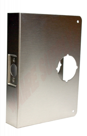 Photo 1 of 55-S-CW : Don-Jo Extended Backset Door Wrap, 6-1/2 x 9, Silver
