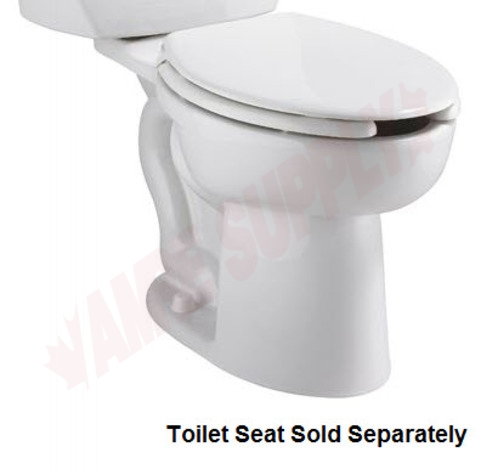 Photo 1 of 3483001.020 : American Standard Cadet Pressure-Assisted Right Height Elongated Bowl, White, 16-1/2, No Seat