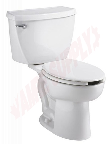 Photo 2 of 3483001.020 : American Standard Cadet Pressure-Assisted Right Height Elongated Bowl, White, 16-1/2, No Seat