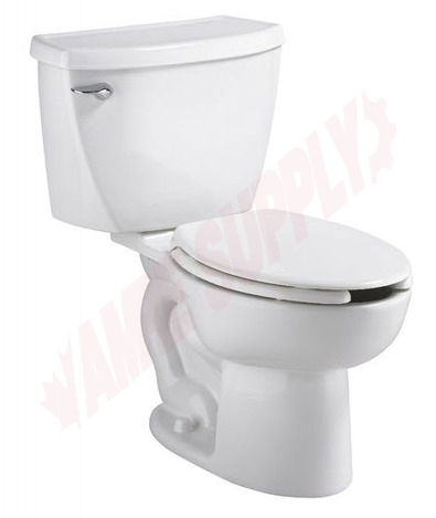 Photo 2 of 3481001.020 : American Standard Cadet Pressure-Assisted Elongated Bowl, White, 15, No Seat