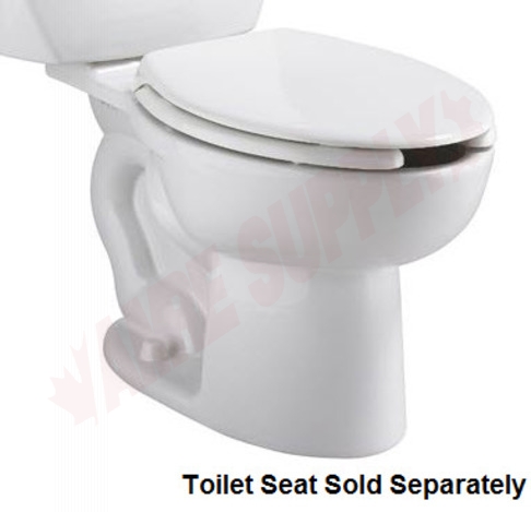 Photo 1 of 3481001.020 : American Standard Cadet Pressure-Assisted Elongated Bowl, White, 15, No Seat