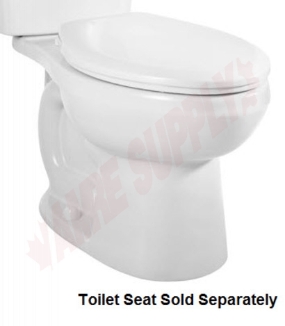 Photo 1 of 3706216.020 : American Standard H2Option Siphonic Dual Flush Elongated Bowl, White, 15, No Seat