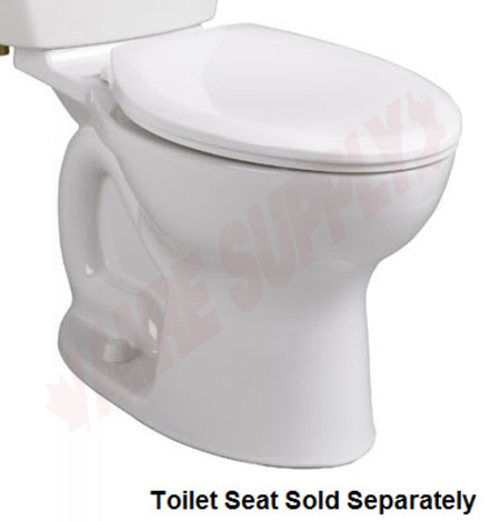 Photo 1 of 3517A101.020 : American Standard Cadet PRO Right Height Elongated Bowl, White, 16-1/2, No Seat
