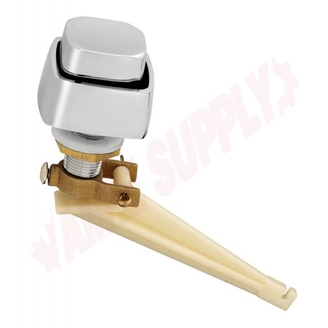 Photo 1 of 047108-0020A : American Standard Side Mount Plastic Push Button Tank Lever, Chrome 