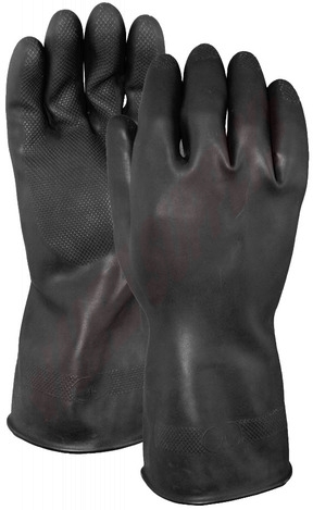Photo 1 of 459B-L : Watson Marigold Industrial Latex Gloves, Large, 1 Pair