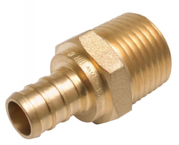 Photo 1 of 540260 : Bow Pex Male Adapter 1/2 Barb x 3/4 MPT, 510263