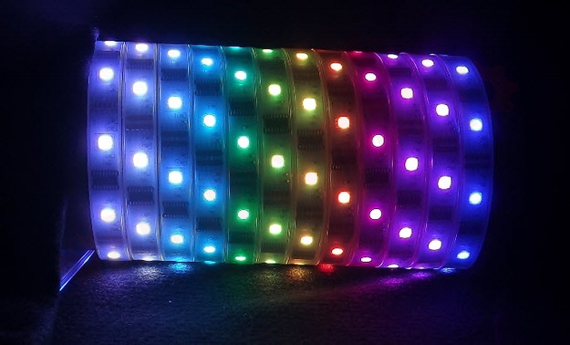 Photo 2 of 61953 : Standard Lighting LED Tape Light, 16.4', Colour Changing RGB