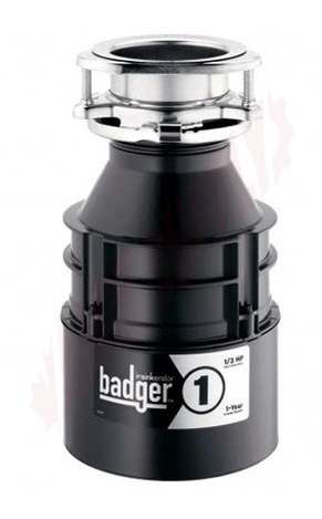 Photo 1 of BADGER1 : InSinkErator Badger 1 Garburator, 1/3 HP