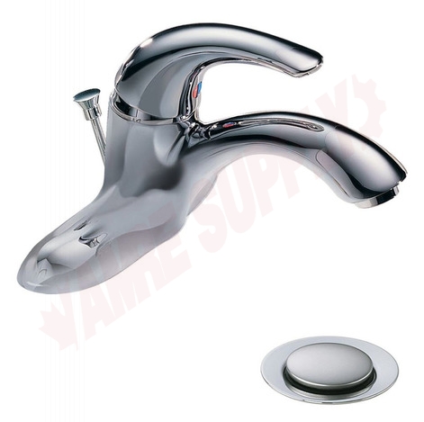 Photo 1 of 22C351 : Delta TECK Commercial Single Handle Lavatory Faucet, With Pop-Up, Chrome