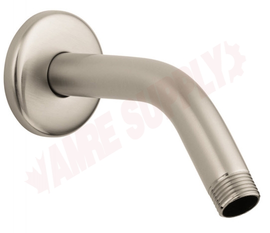 Photo 1 of ULN503BN : Master Plumber 6 Shower Arm With Flange, Brushed Nickel