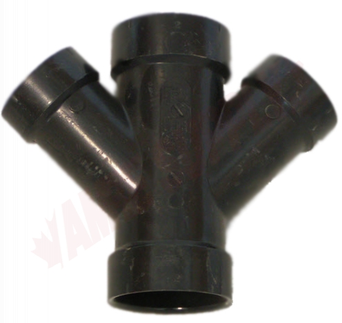 Photo 1 of 600569 : Bow 2 x 2 x 1-1/2 x 1-1/2 Hub Fit ABS 45° Double Y