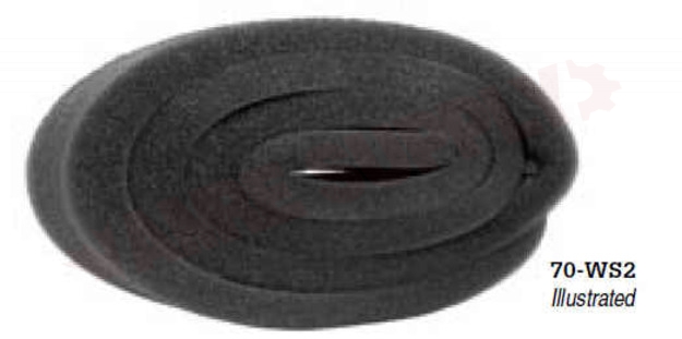 Photo 1 of 70-WS2 : Air Conditioner Foam Seal, 1-1/2 x 3/4 x 72
